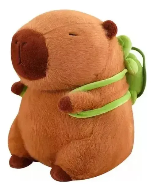 Mochilas de peluche Ga Carpincho y Tortuga Pequeña, 1vayotoy