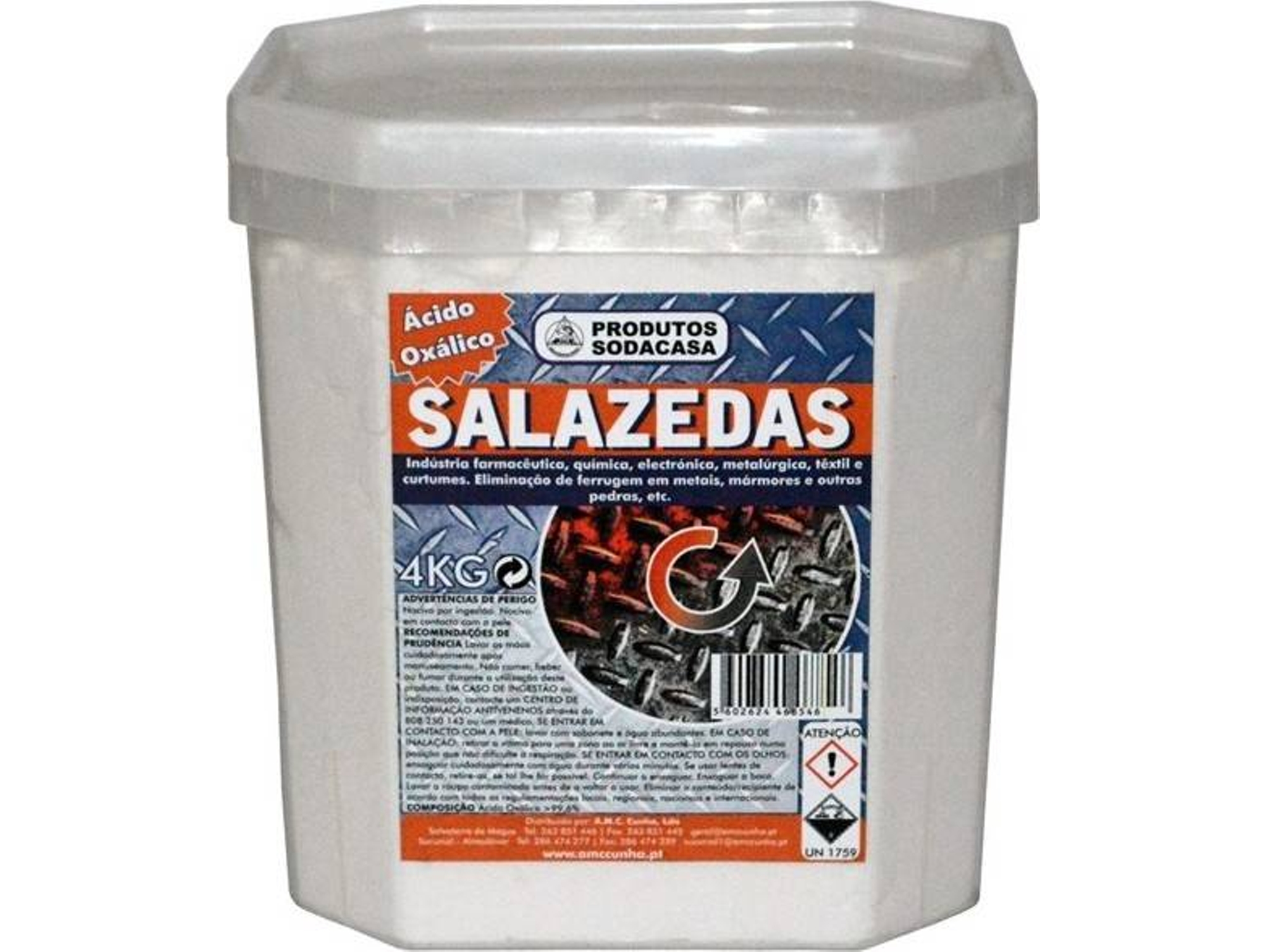 Ácido Oxalico SODACASA 5660 (4kg)