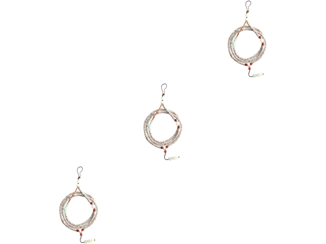 Correa De Muñeca Bodhi De 3 Piezas Con Cuentas Para Teléfono, Accesorio Creativo Chino Para Mujer