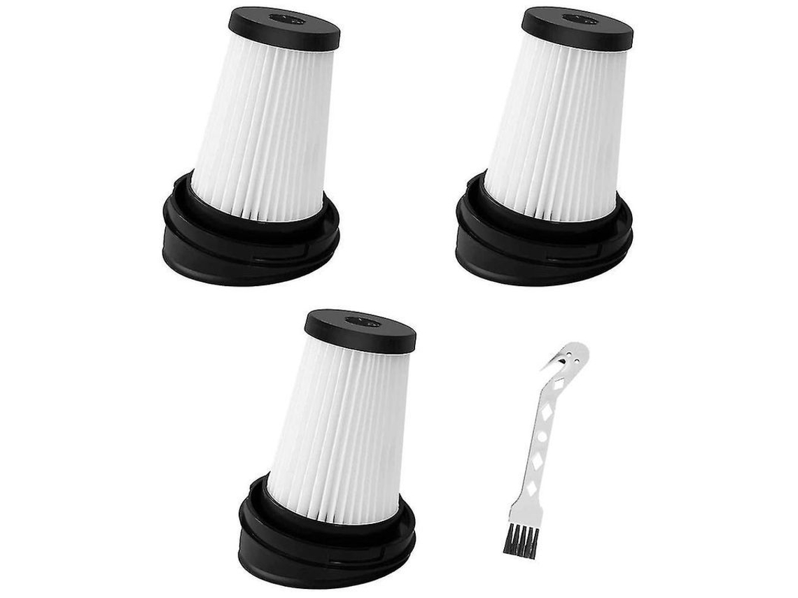 3 Filtros Para Aspiradora Grundig Vch9832, Vch9629 Y Vch9630 Con Cepillo De Limpieza.