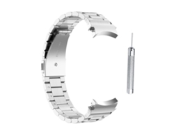 Brazalete De Acero Inoxidable Compatible Con Samsung Galaxy Watch4 De 40/44 Mm Y Watch4 Classic De 46/42 Mm.