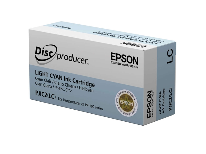 Cartucho de Tinta Original EPSON C13S020448 CIAN CLARO para Discproducer