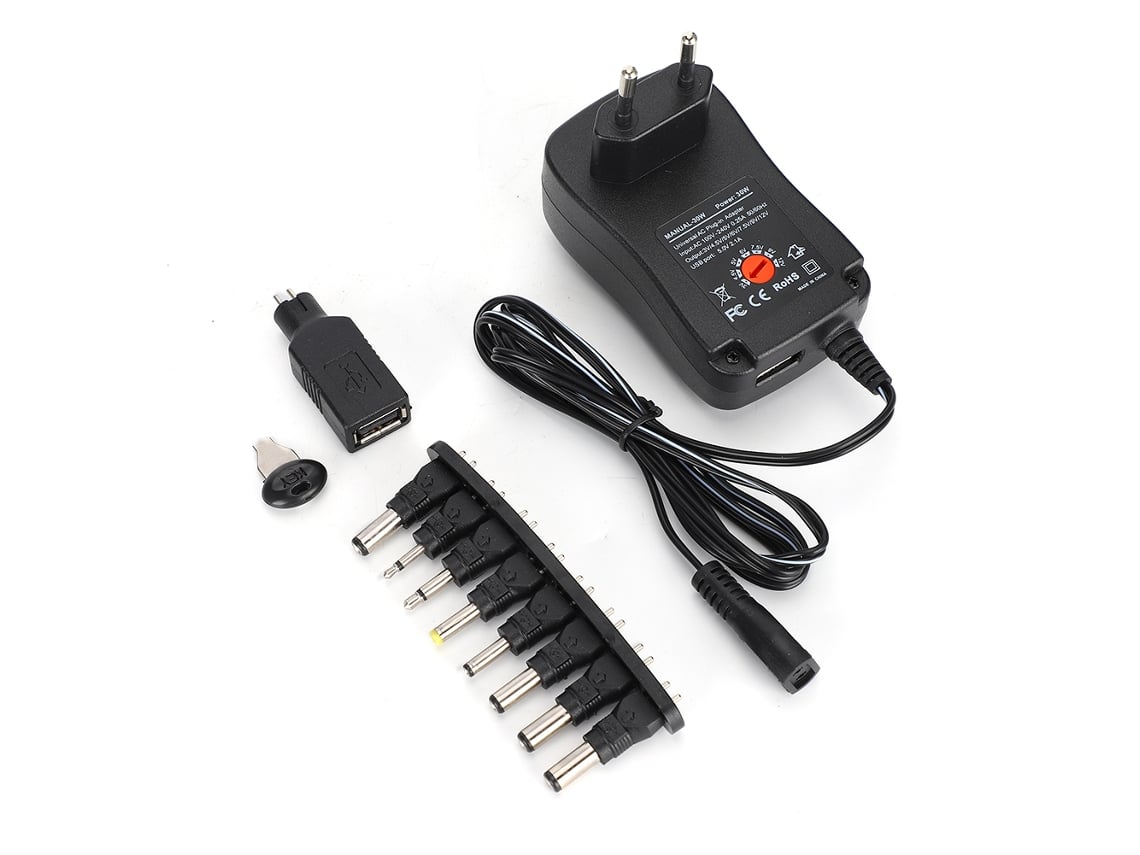 Adaptador de corriente Baoj-2026novo de 30 W con voltaje ajustable
