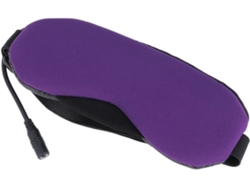 Mascarilla Ocular De Vapor Usb Morada, Sin Fragancia, Recargable, Para Compresas Frías/calientes.