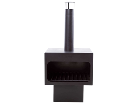 Chimenea Jersey XL acero negro 81076 MAISON EXCLUSIVE
