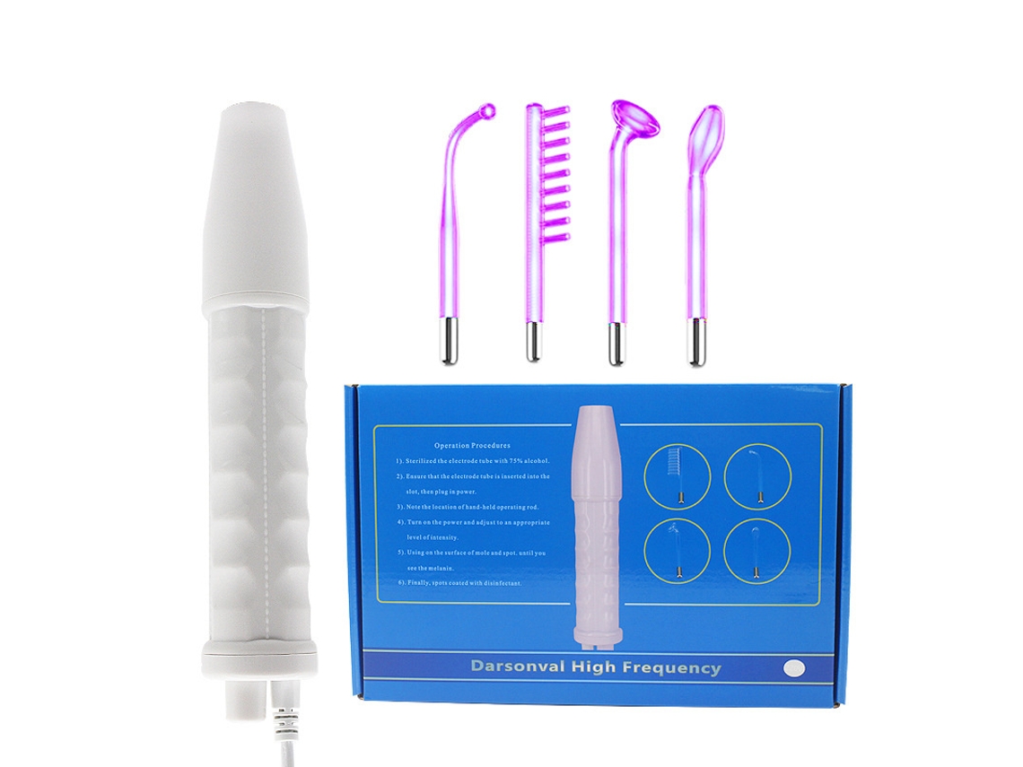 Dispositivo De Cuidado Facial De Alta Frecuencia, Herramienta Para El Tratamiento Del Acné, Masajeador Facial, Cuidado De La Piel