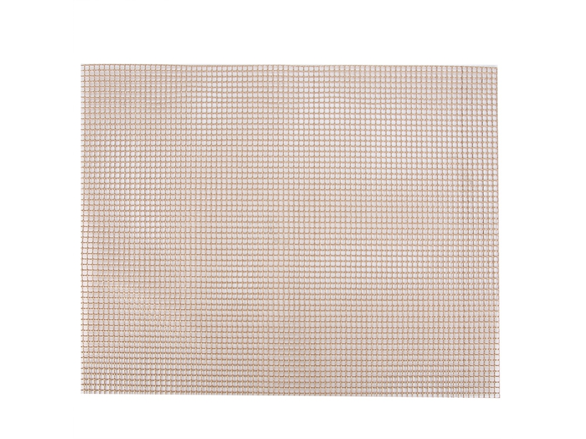 Alfombrilla Antiadherente Reutilizable Para Barbacoa, Resistente Al Calor Hasta 230 °c, Color Marrón.