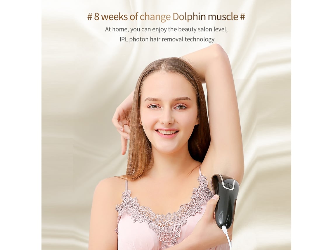 Dispositivo De Depilación Ipl Permanente Painless 990000 Flash 5 Niveles Para Cuerpo Facial Piernas Brazos Axilas Bikini