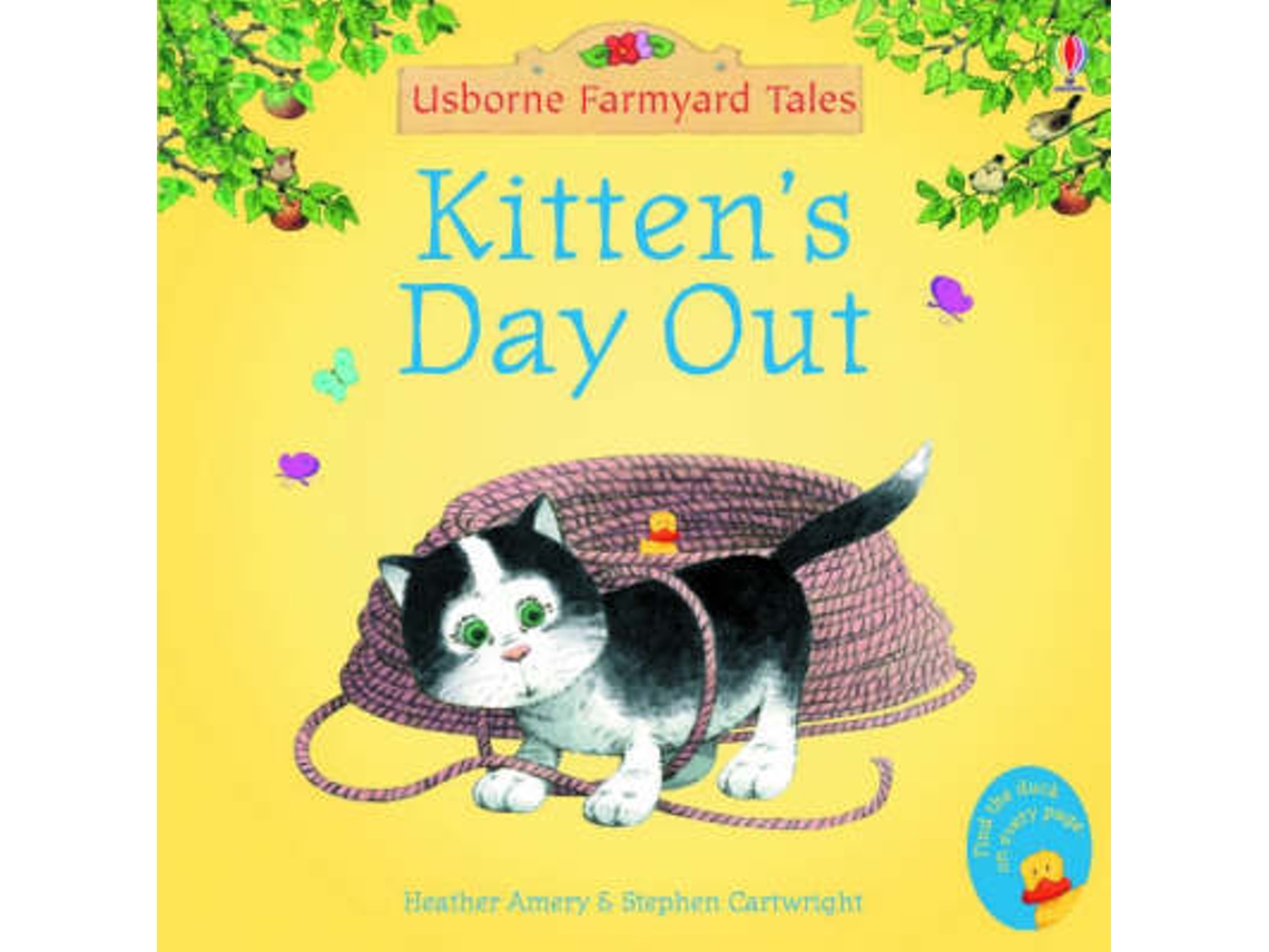 Livro kitten's day out de heather amery,heather amery (inglês)