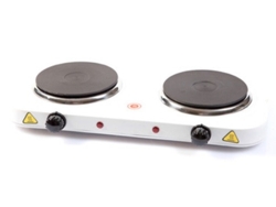 M01863 hobs Blanco Encimera Hornillo eléctrico / Placa eléctrica 2 zona(s) TELEFUNKEN