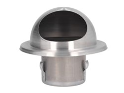 Rejilla De Ventilación De Acero Inoxidable Extractor Externo Redondo De Acero Inoxidable Con Nariz De Toro Para Escape
