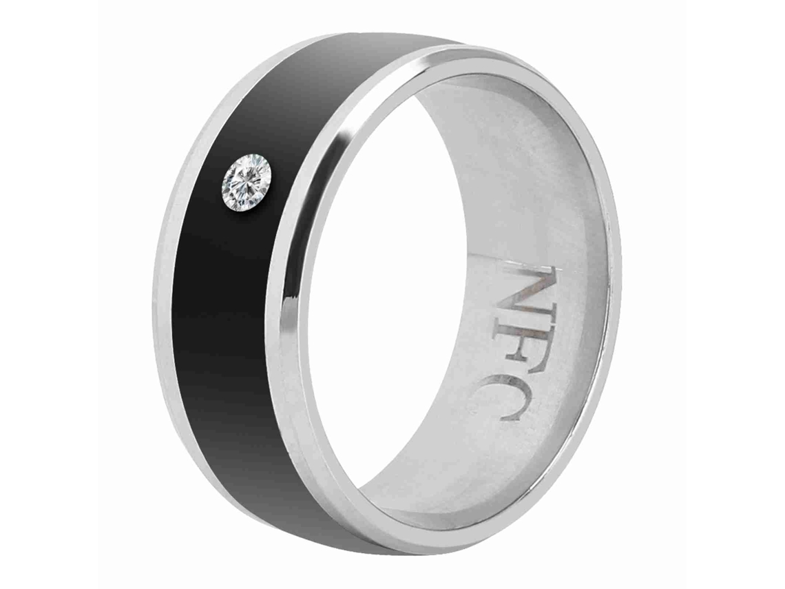 Anillo inteligente NFC multifuncional para celular (tamaño 7)