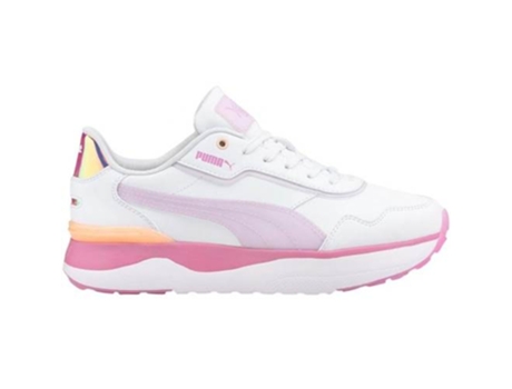 Zapatillas Deportivas PUMA R78 Voyage Mujer (Blanco - Tejido, Material Sintético -37)