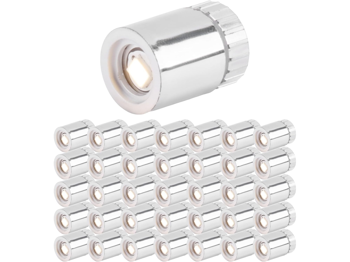 36 Piezas De Luces En Miniatura Para Casa De Muñecas, Manualidades Led, Mini Focos Que Funcionan En