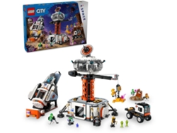 LEGO City: Base Espacial e Plataforma de Lançamento de Foguetão (1422 peças)
