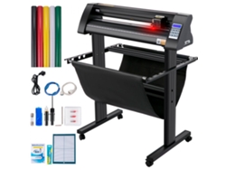Plotter de corte láser, máquina de corte de vinilo de 870 mm, software Signmaster y Tekmaquinas Precision