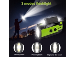 Radio portátil (radio AM/FM con luz de lectura)