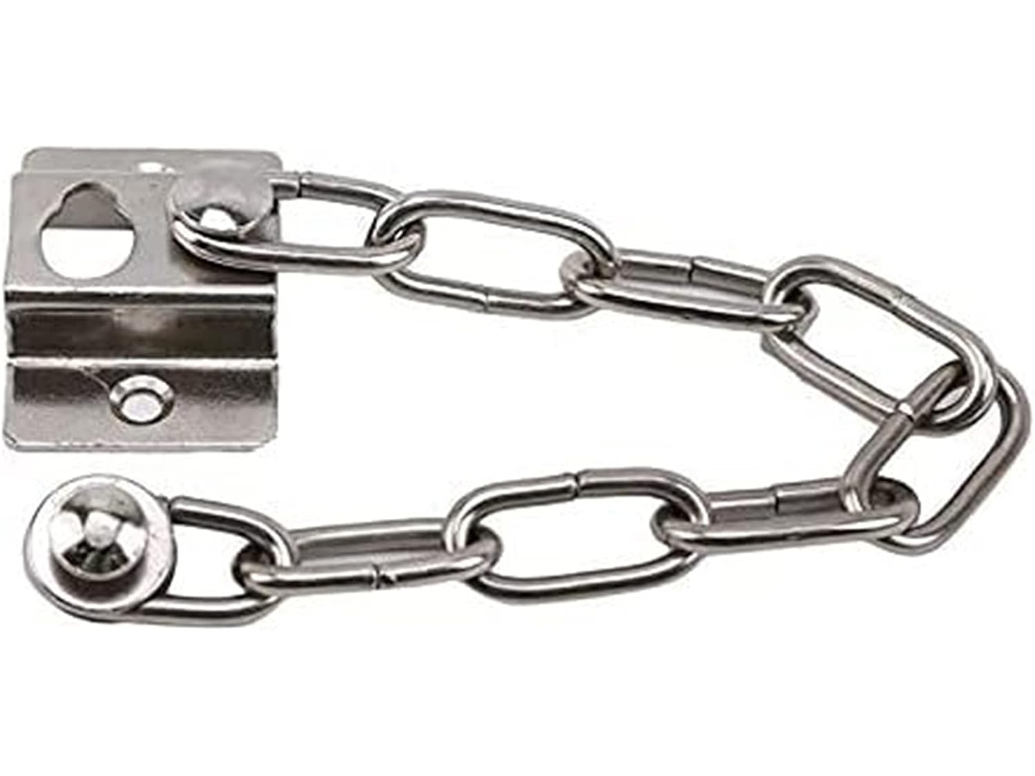 2 Candados De Cadena Antirrobo Acero Inoxidable Para Puerta Hebilla, Seguridad, Resistente, Protección