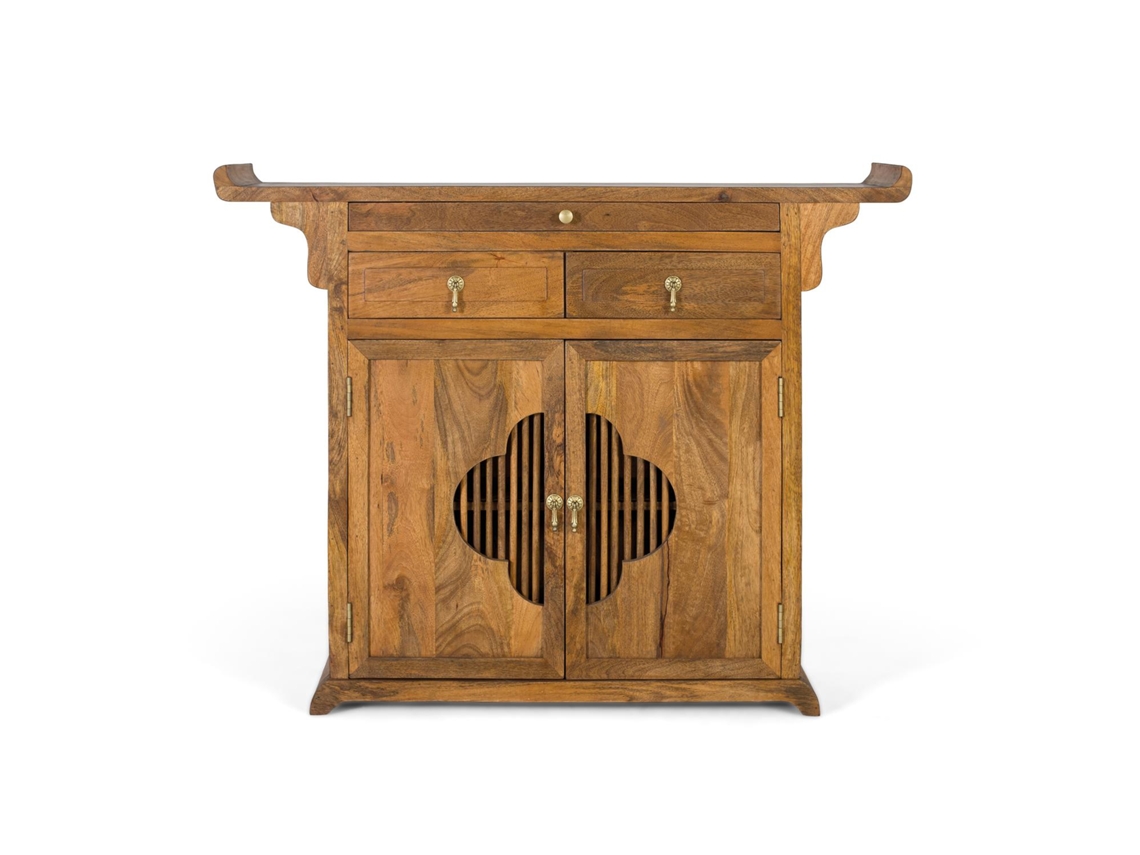 Aparador Saphir De Madera De Mango 94 Cm X 120 Cm X 32 Cm