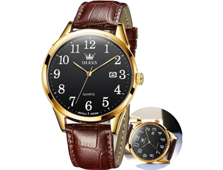 VEANXIN Reloj mecánico automático para mujer Reloj de cuero resistente al agua con diamantes(negro)
