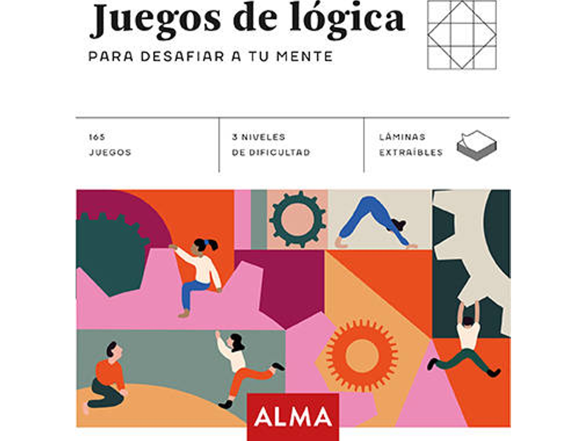 Libro Juegos de lógica para desafiar tu mente (Español - Tapa Dura)