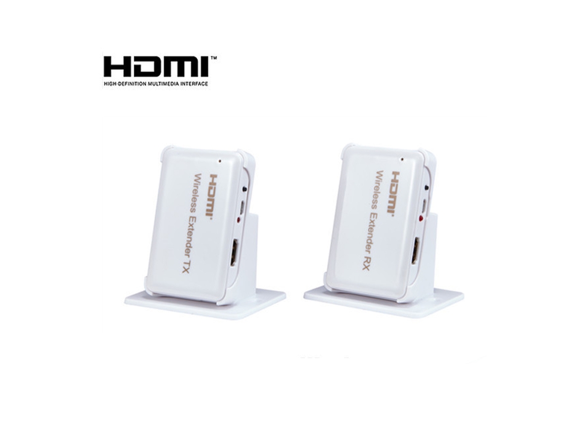 Extensor inalámbrico HDMI YATEK YK-W30, alcance 30 metros maximo, 60Ghz Resolución 1080P, 3D y HDCP