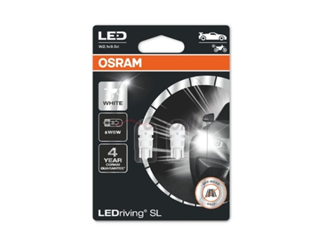 Kit 2 Lámparas Led W5W 12V1W Ledriving® Sl Blanco OSRAM