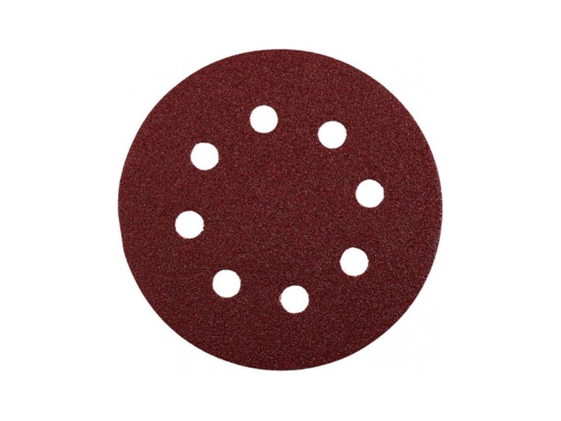 5 Discos Abrasivos Perforados125 Mm Gr 180 Quick-Stock KWB
