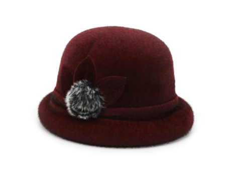 Sombrero JEIIBRZUI De Pescador Trébol Rojo