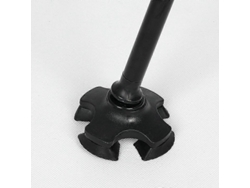 Bastones de senderismo plegables y telescópicos de aleación de aluminio con luz LED.