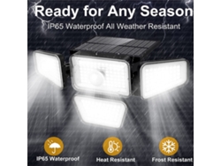 2026-luz Solar Led Con Sensor De Movimiento Exterior Impermeable 3 Modos Para Jardín Patio Pared 270led