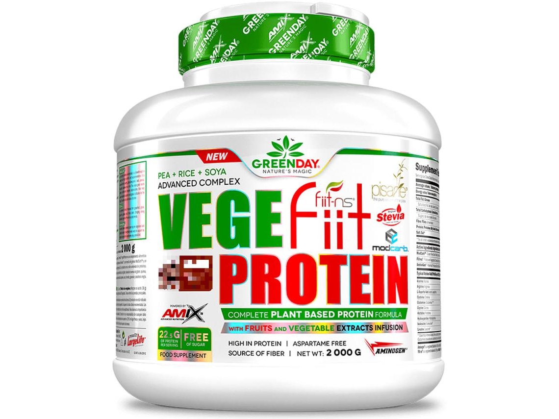 Greenday Vegefiit Protein 2 Kg Chocolate - Cacahuete - Caramelo
