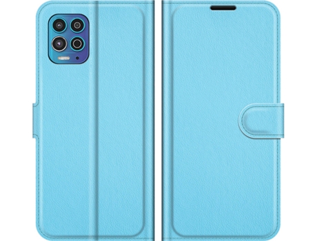 Carcasa Motorola Moto G100 Libro Azul