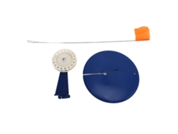 Kit De Bandera Para Pesca En Hielo Con Base Flotante, Indicador Portátil, Accesorio Para Pesca De Invierno