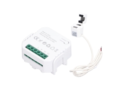 Monitor De Energía Inteligente Con Wifi Medidor De Consumo Monofásico 100-240 V Ca Tuya Blanco Pj-1203-w