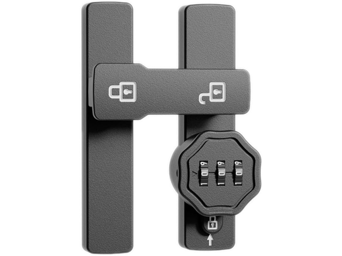 Cerradura Antirrobo De Aleación Zinc 30 Mm, Seguridad, Duradero, Robusto, Corrosión, Aleación De Zinc