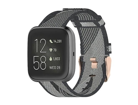 Correa De Reloj Inteligente Para Fitbit Versa 2, Fitbit Versa, Fitbit Versa Lite, Fitbit Blaze Grey VENISYMLIS