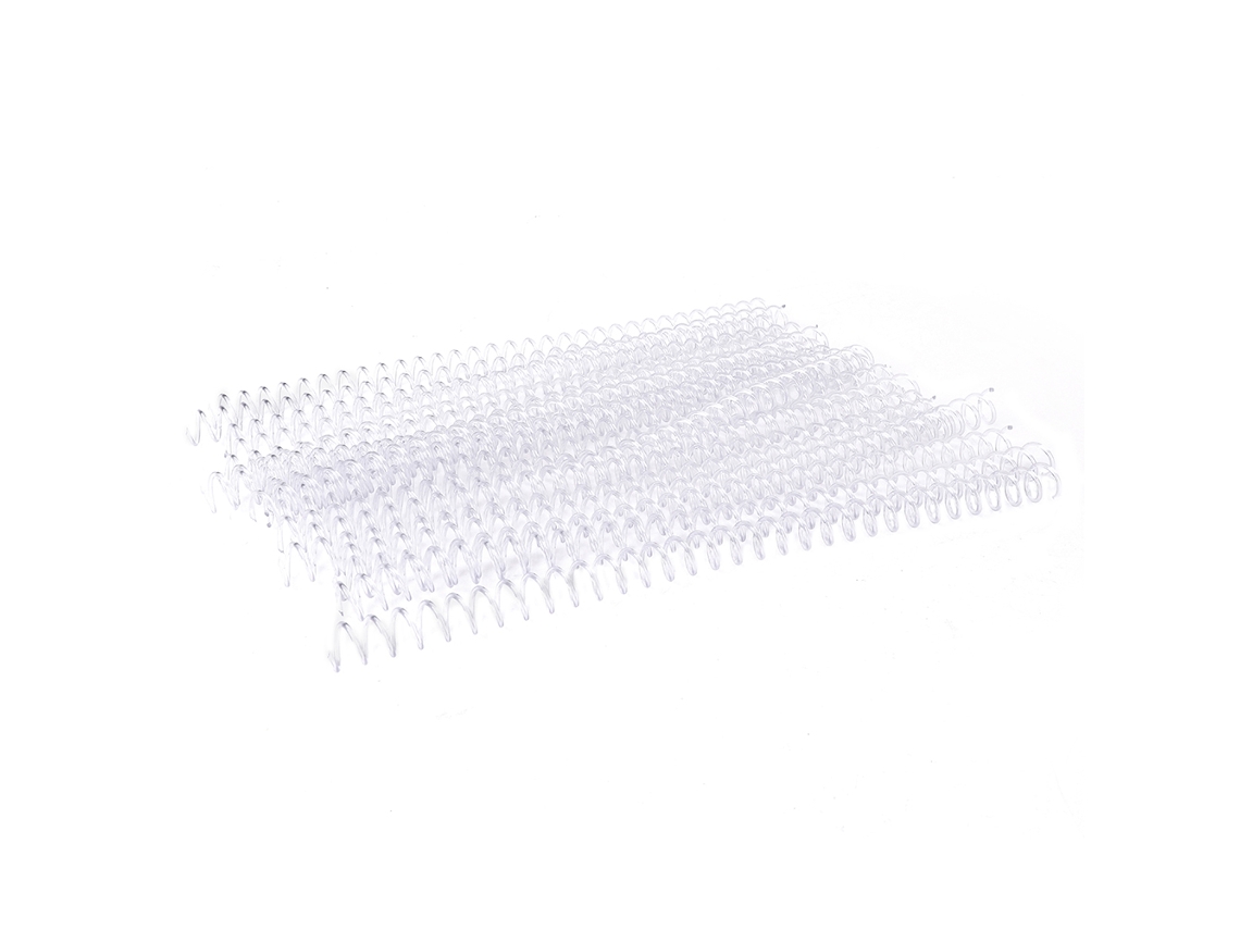 20 Piezas Anillos De Unión Plásticos De 30 Agujeros Para Hoja Suelta Espiral Resorte 13mm Transparente Para Papel A4