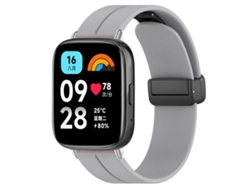 Correa de silicona para Redmi Watch 3 Active / Lite - Cabeza plana - Hebilla negra