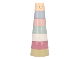 Vaso Apilable Para Bebé, Juguete De Baño Multicolor De Abs Para Niños, Regalo De Cumpleaños