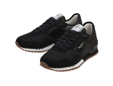 Zapatillas London Lentejuelas Negro EU 37 Mujer PEPE JEANS