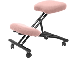 Silla de Escritorio Operativa PYC Mahora Rosa (Sin Brazos - Tejido)
