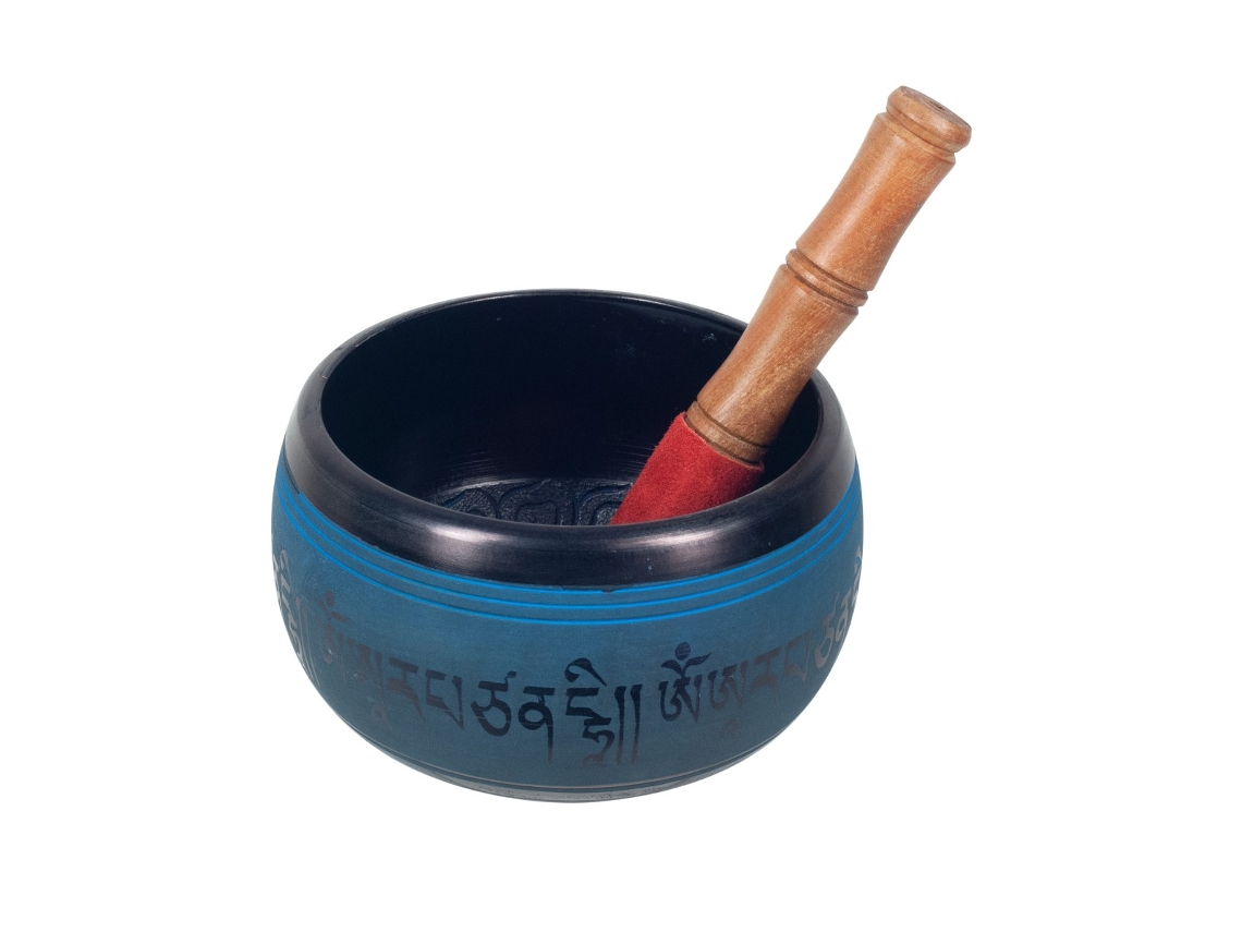 Decor and Go Bowl Tibetano Azul Para Regalo Complementos Natura Oriental