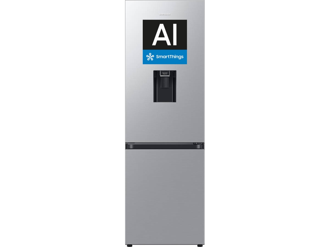 Frigorífico Combi SAMSUNG RB34C632DSA/EF (No Frost - 185,3 cm - 341 L - Inox)