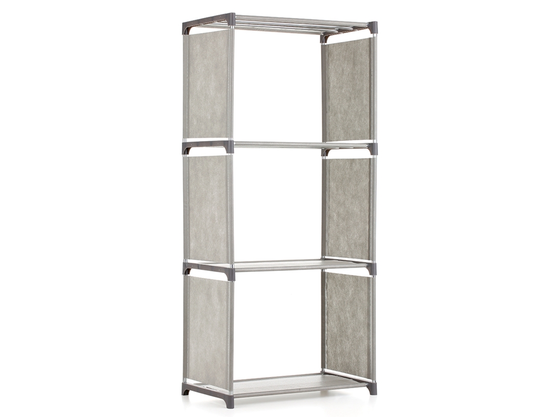 Librería De 4 Baldas Con Almacenamiento Multiusos Para Organizar Libros Y Otros Objetos.