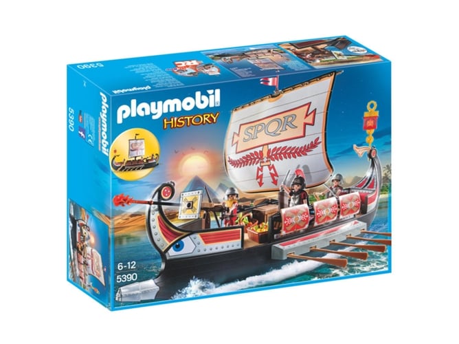 PLAYMOBIL History: Galera romana (Edad Mínima: 6)