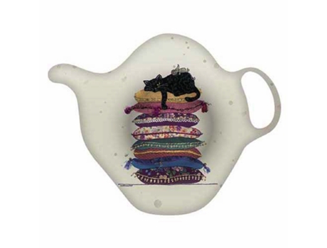 Cojín portabolsas de té para gatos KIUB Bug Art