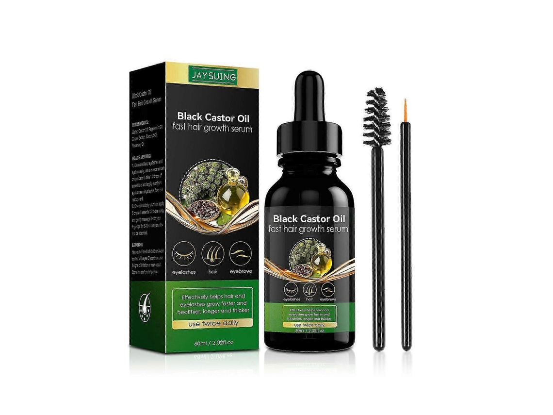 Jaysuing Castor Oil Dense Hair Essence Moisturizing Anti-drop Care Strong And Firm Hair Thick Hair Care -