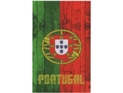 Toalla De Playa De Microfibra Bandera De Portugal Tablas De Madera