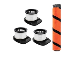 4 filtros de rodillo de cepillo principal para Shark iz162h, iz362h, iz363ht y iz440h.
